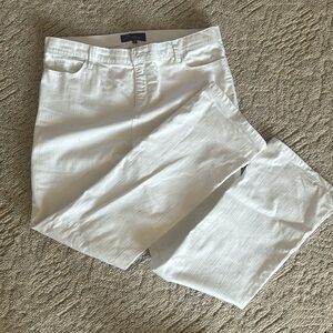 Not your daughter’s jeans. White